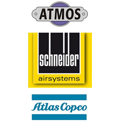 Atlas Copco, Atmos, Schneider